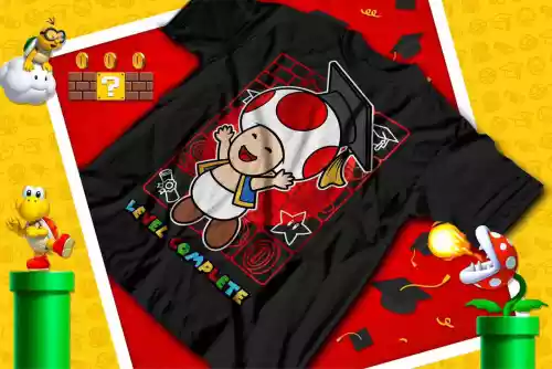 vectores plantilas MARIO BROS,VIDEOJUEGO,CARICARICATURA,INFANTIL,NIÑA,NIñO,GRADUACIóN,